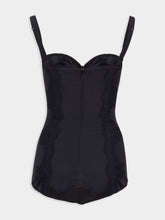 Dolce & Gabbana Silk Balconette-Bra Bodysuit