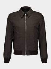 Tom Ford Olive Brown Mohair Silk Jacket