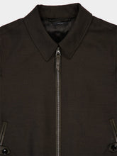 Tom Ford Olive Brown Mohair Silk Jacket