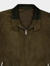 Boglioli Zip-Up Suede Leather Jacket