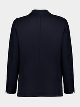 Boglioli Dark Blue Virgin Wool Jacket