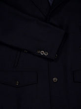Boglioli Blue Wool-Cashmere Buttoned Jacket