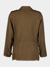 Boglioli Garment-dyed Linen Field Jacket