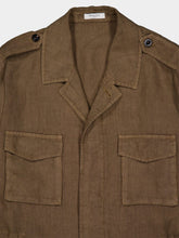 Boglioli Garment-dyed Linen Field Jacket