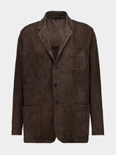 Boglioli Brown Suede Shirt Jacket