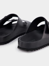 Officine Creative Agorà Black Leather Slides