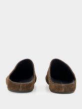 Officine Creative Babouche 001 Brown Suede Mule Sandals