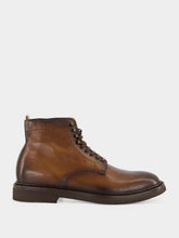 Officine Creative Hopkins Flexi Brown Leather Boots