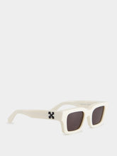 Off-White White Virgil Square Sunglasses
