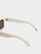 Off-White White Virgil Square Sunglasses