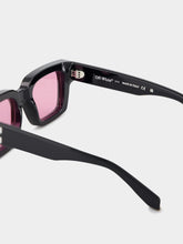 Off-White Black and Pink Virgil Square Sunglasses