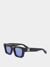 Off-White Virgil Square Black Acetate Sunglasses