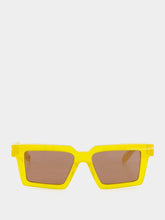Off-White Yellow and Brown Windsor Sunglasses