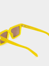 Off-White Yellow and Brown Windsor Sunglasses