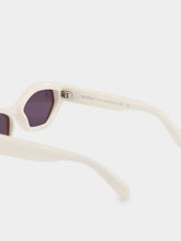 Off-White Hilo White Cat-Eye Sunglasses
