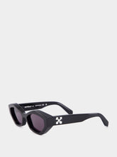 Off-White Hilo Black Cat-Eye Sunglasses