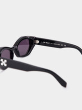 Off-White Hilo Black Cat-Eye Sunglasses