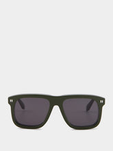 Off-White Clearwater Military Green Sunglasses