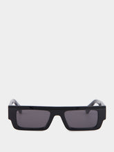 Off-White Pittsburgh Black Rectangular Sunglasses