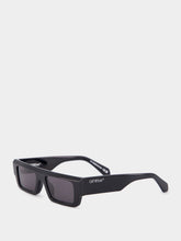 Off-White Pittsburgh Black Rectangular Sunglasses