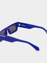 Off-White Pittsburgh Blue Rectangular Sunglasses