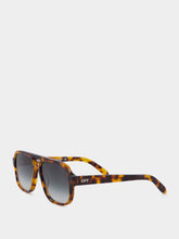 Off-White Forks Classic Havana Aviator Sunglasses