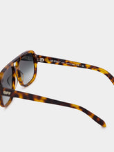 Off-White Forks Classic Havana Aviator Sunglasses