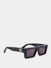 Off-White Ruby Black Rectangular Sunglasses