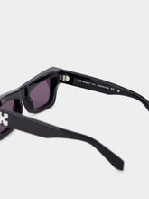 Off-White Charleston Black Rectangular Sunglasses