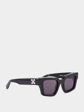 Off-White Richardson Black Rectangular Sunglasses