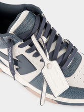 Off-White White and Dark Blue Out Of Office Sneakers