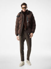 Tom Ford Chocolate Brown Light Nylon Down Jacket