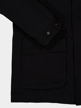 Tom Ford Black Twill Collar Field Jacket