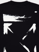 Off-White Black Cotton Brush Arrow T-Shirt