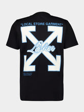 Black Lisbon Print Cotton T-Shirt | PDP - Fashion Clinic