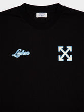 Black Lisbon Print Cotton T-Shirt | PDP - Fashion Clinic