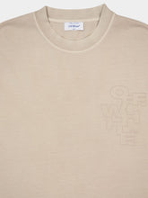 Off-White Beige Outline Arrow Skate T-Shirt