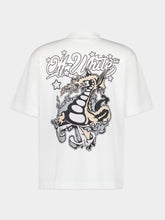 Off-White White Dragon Skate Short Sleeve T-Shirt