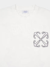 Off-White White Dragon Skate Short Sleeve T-Shirt
