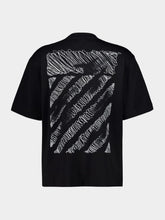 Off-White Black Scribble Diagonal Skate T-Shirt