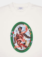 Off-White White Fresco Oval Print T-Shirt