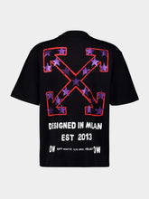 Off-White Black Starry Arrow Graphic T-Shirt