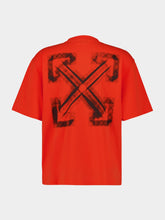 Off-White Orange Vibe Arrow Graphic T-Shirt