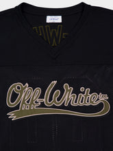 Off-White Black Mesh Football T-Shirt