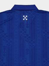 Off-White Blue Lion Nation Soccer Shirt