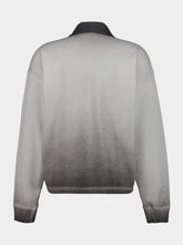 Off-White Degradé Black Laundry Fleece Polo