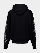 Off-White Black Flower Diag Skate Hoodie