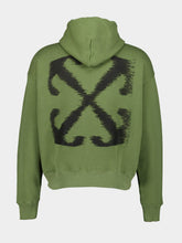 Off-White Military Green Arrow Skate Hoodie