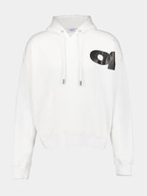 Off-White White Shared Logo Skate Hoodie