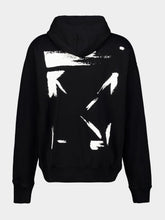 Off-White Black Brush Arrow Cotton Sweatshirt